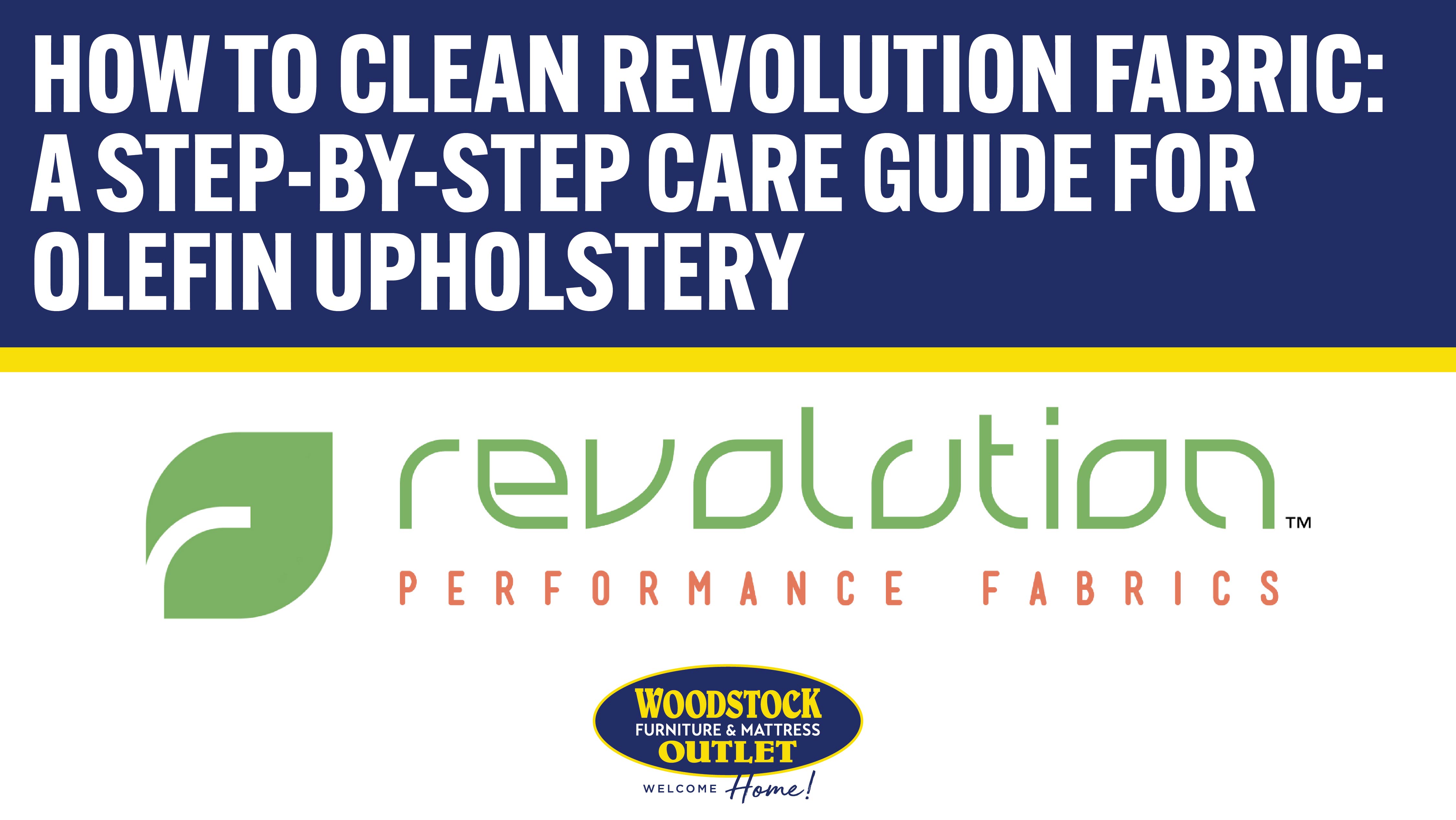 How to Clean Revolution Fabric: A Step-by-Step Care Guide for Olefin Upholstery Image