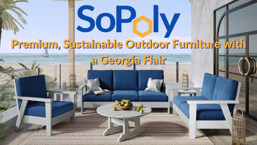 Introducing SoPoly: Premium, Sustainable Outdoor Furniture with a Georgia Flair Image