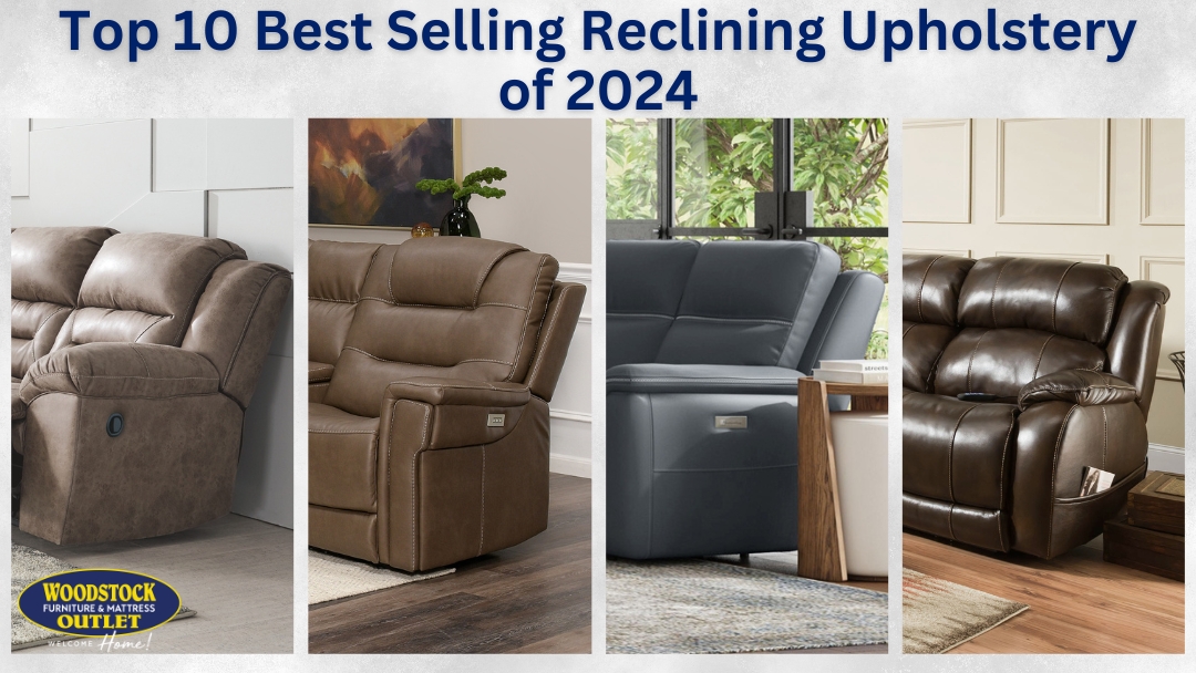 Woodstock Furniture & Mattress Outlet's Top 10 Best Selling Reclining Seating Collections of 2024