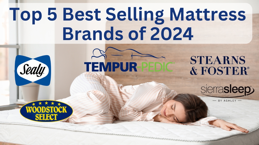 Sales Recap: Our Top 5 Best Selling Mattress Brands of 2024