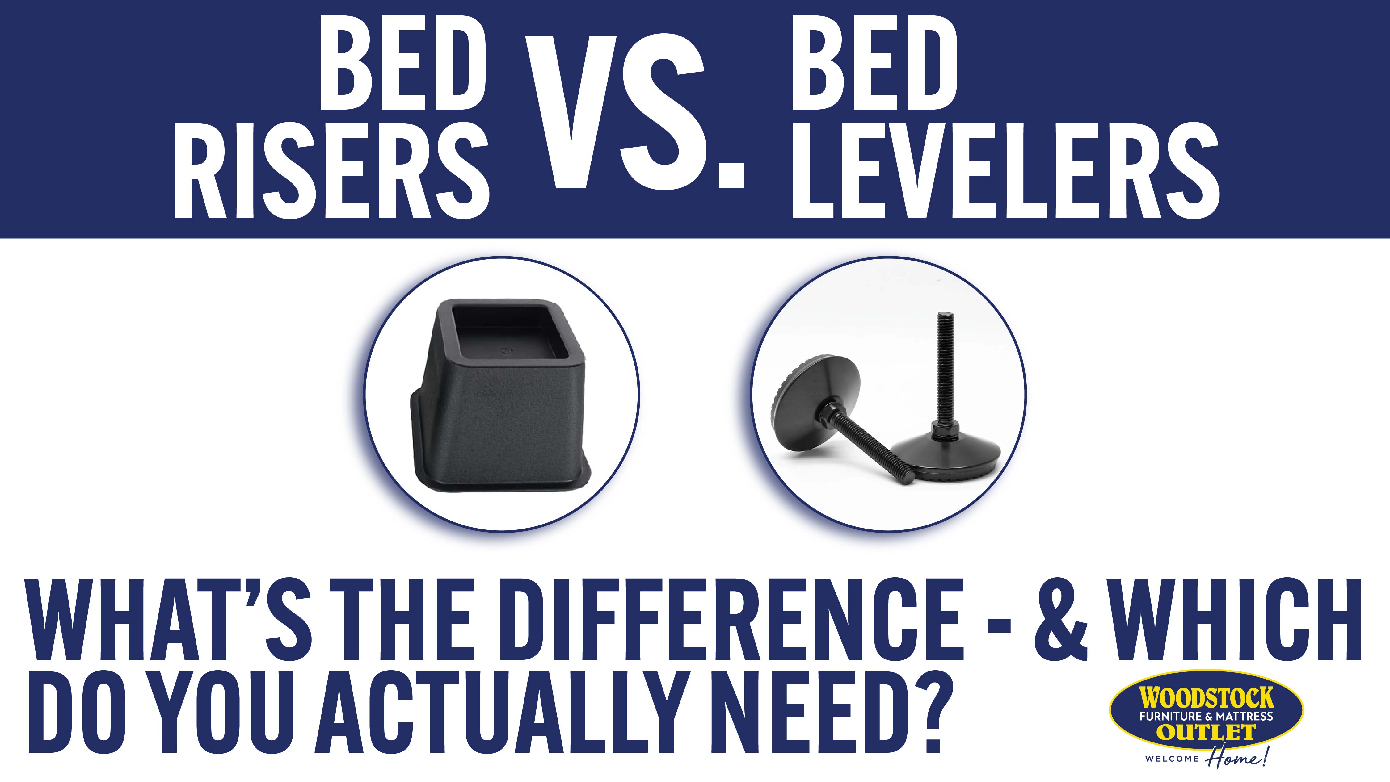Bed Risers vs. Bed Levelers: What’s the Difference — and Which Do You Actually Need? Image