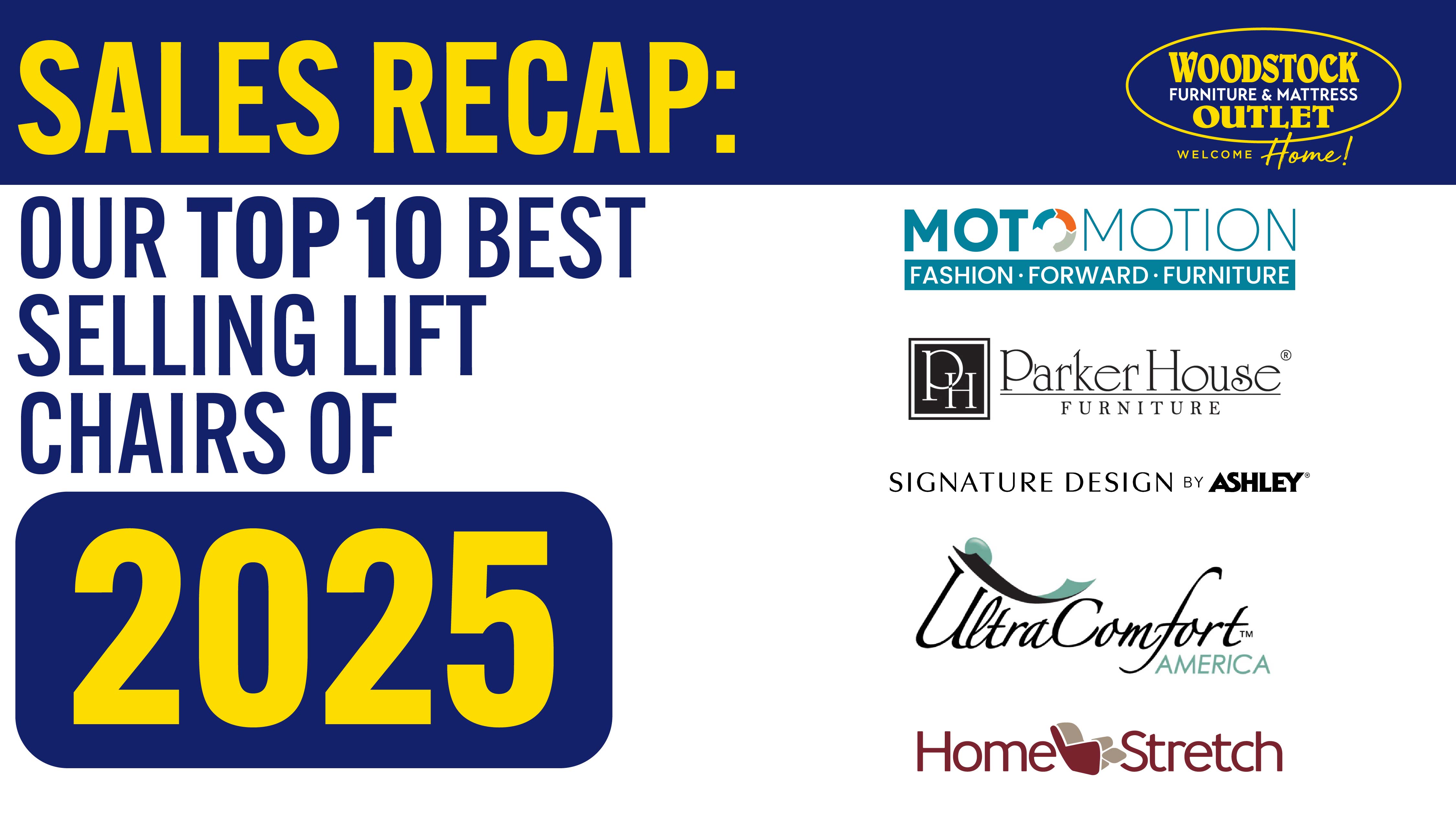 Sales Recap: Our Top 10 Best Selling Lift Chairs of 2025 Image