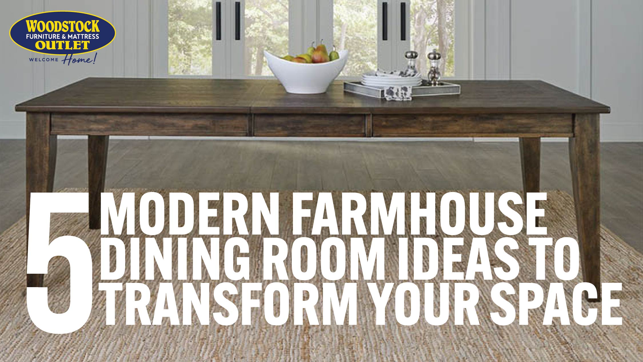 5 Modern Farmhouse Dining Room Ideas to Transform Your Space Image