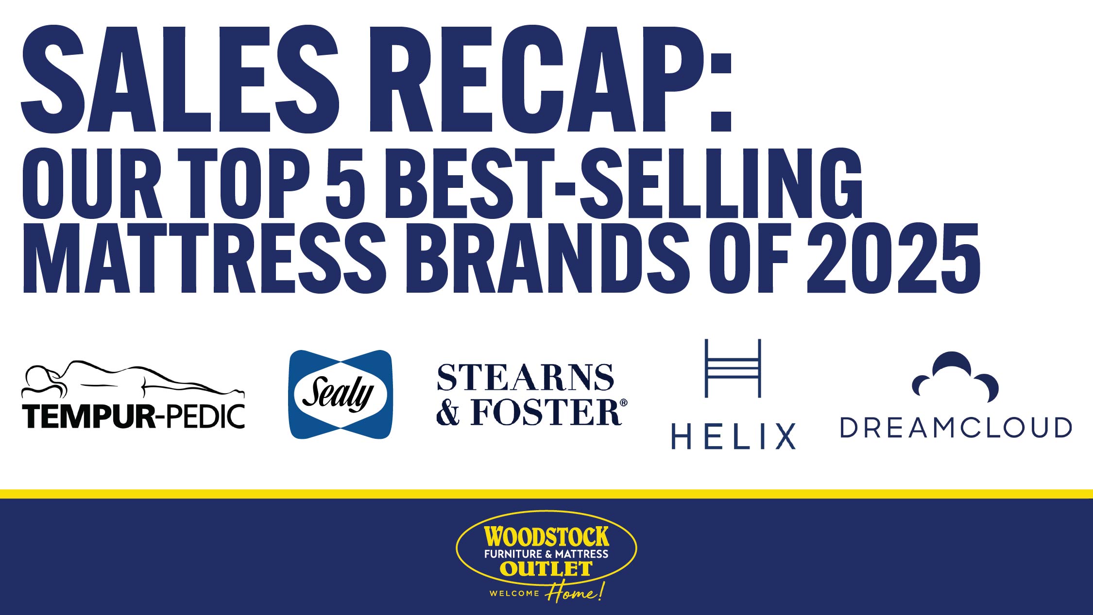 Sales Recap: Our Top 5 Best-Selling Mattress Brands of 2025 Image