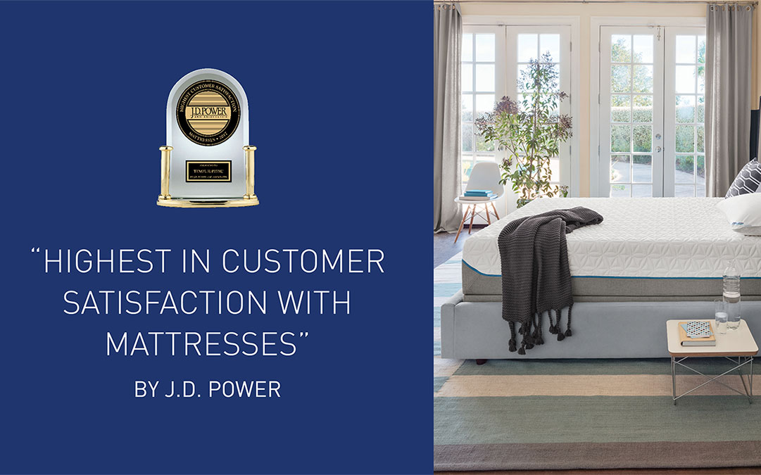 Tempur-Pedic Ranked Best Mattress by J.D. Power Survey