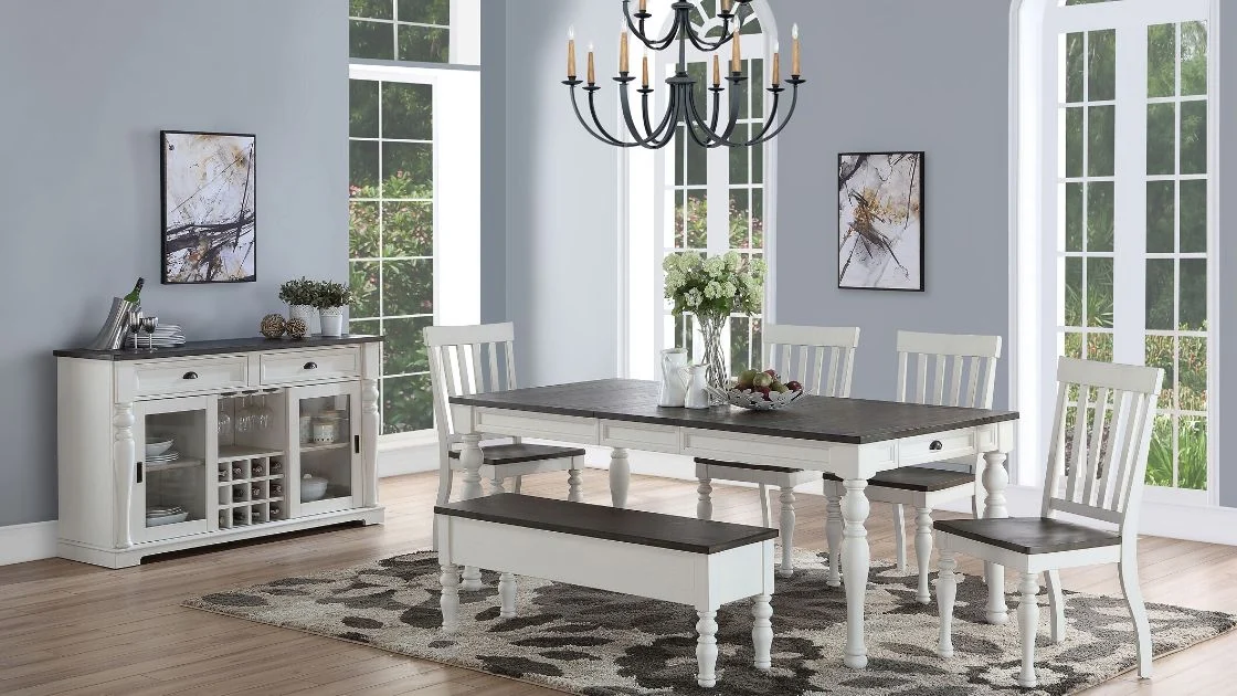 Joanna rectangle dining set