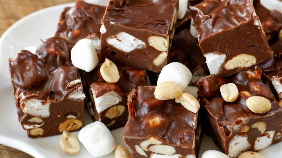 rocky road fudge