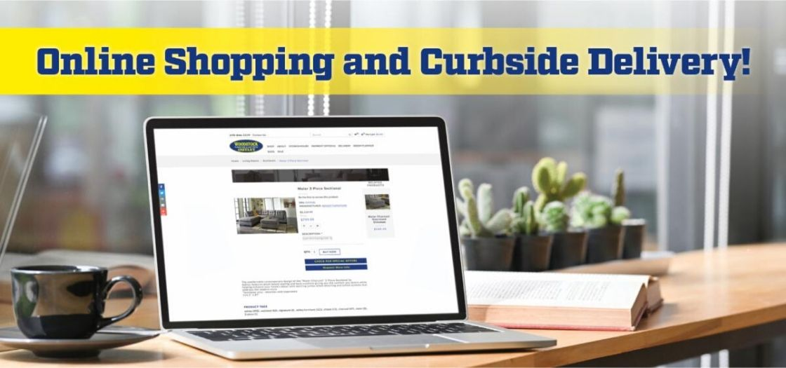 online shopping and curbside delivery