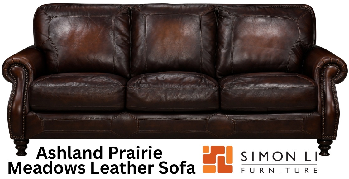 simon-li-ashland-prairie-meadows-leather-sofa