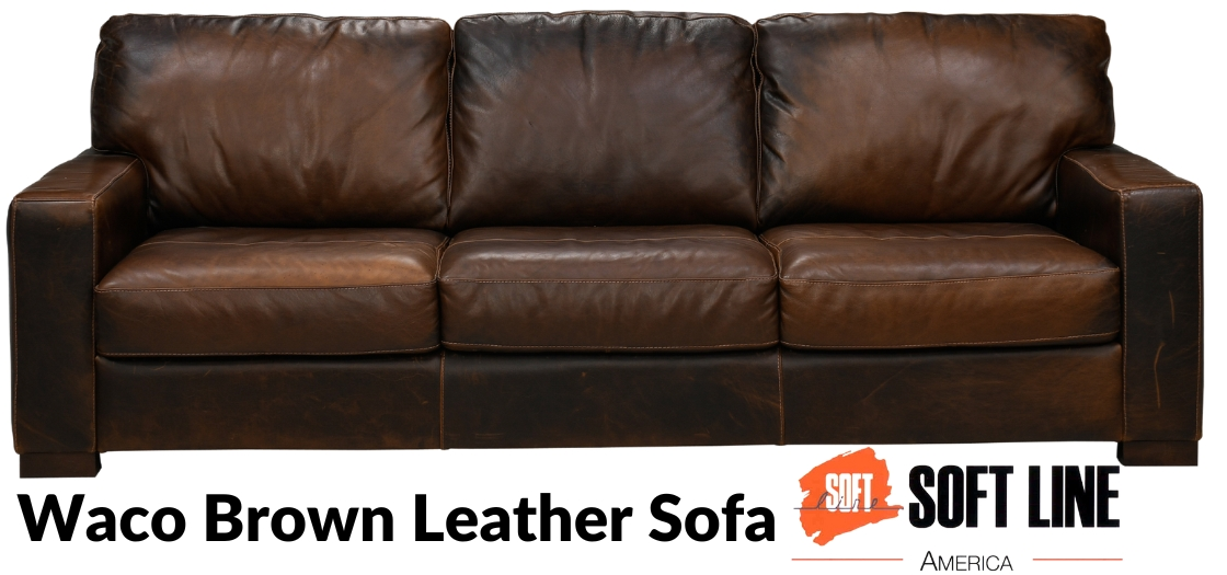 soft-line-america-waco-brown-leather-sofa