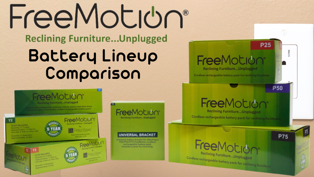 FreeMotion Battery Lineup Review: Comparing FreeMotion's P25, P50 & P75 Cordless Battery Packs