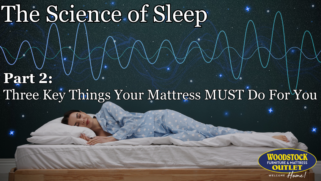 The Science of Sleep, Part II | 3 Key Things Your Mattress MUST Do for You