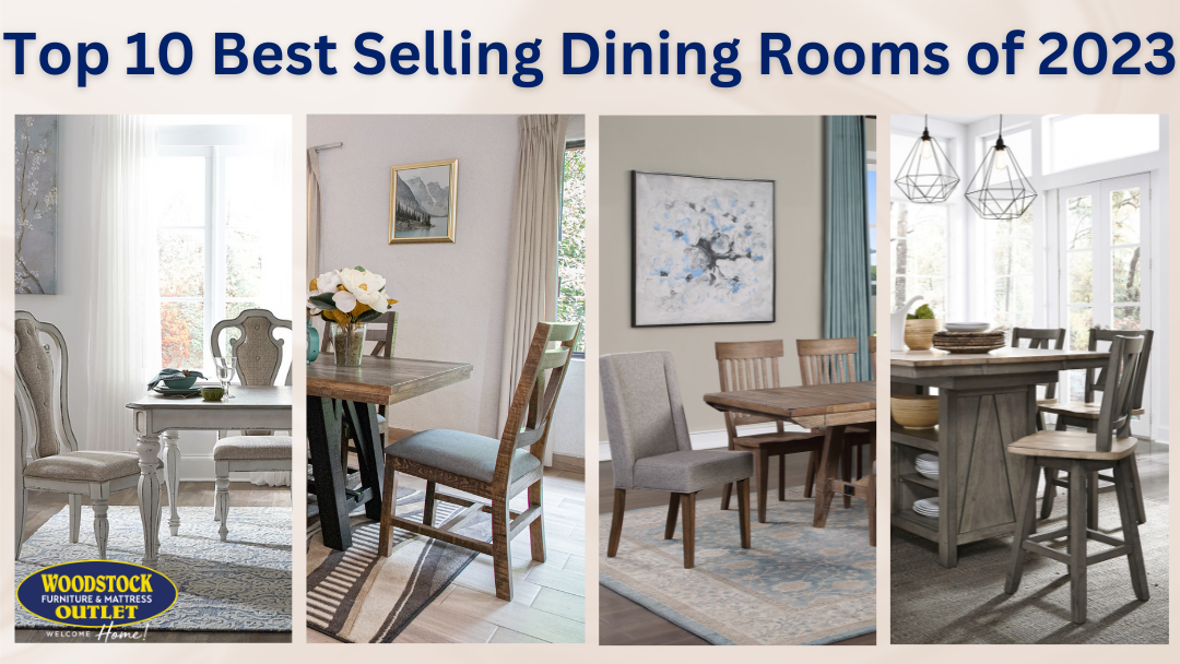 Woodstock Furniture & Mattress Outlet’s 10 Best Selling Dining Sets of 2023