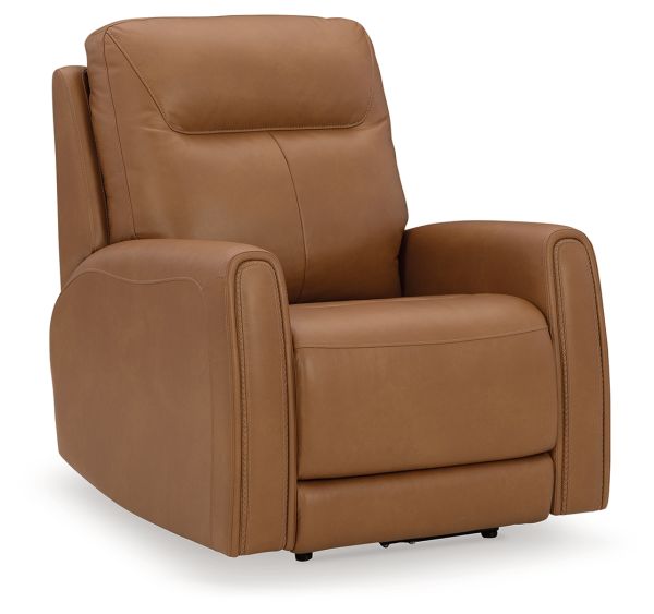 Butterscotch leather recliner sale