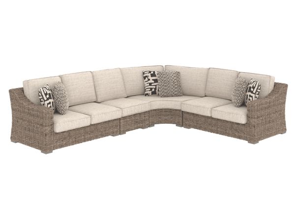 Beachcroft 4 Piece Outdoor Sectional by Signature Design by Ashley P791P7