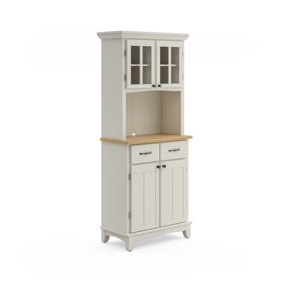 Homestyles Off-White Server with Hutch 5001-0021-12