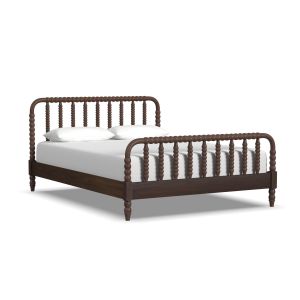 Spindle Brown Queen Bed