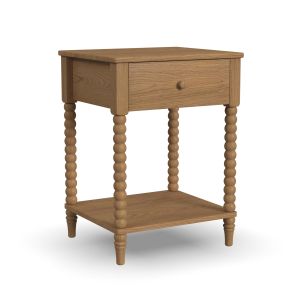 Spindle Brown Nightstand