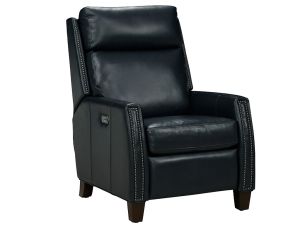 Anaheim Shoreham Blue Big & Tall Triple Power Leather Recliner