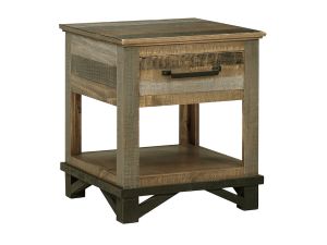 Loft Brown End Table