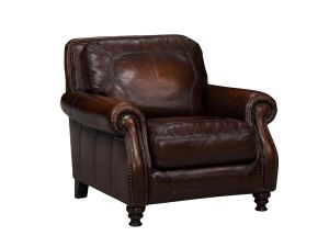 Ashland Prairie Meadows Leather Accent Chair 