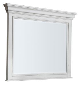 Kanwyn Whitewash Bedroom Mirror