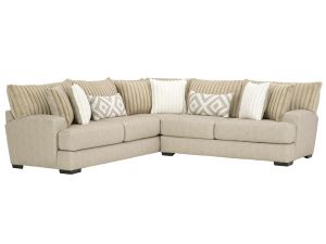 Tweed Toast 2 Piece Left Arm Sofa Sectional