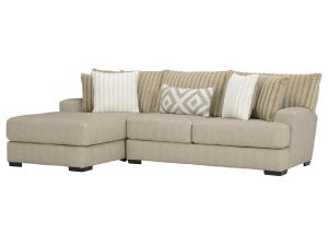 Tweed Toast 2 Piece Left Arm Chaise Sectional