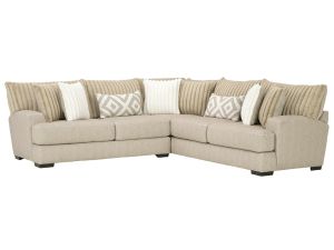 Tweed Toast 2 Piece Right Arm Sofa Sectional