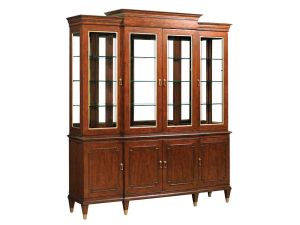 Addison Cherry Andover Breakfront China Cabinet