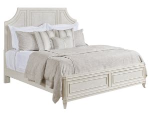 Harmony Angeline Eggshell White Panel Bed