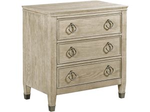 Vista Prescott 3 Drawer Nightstand