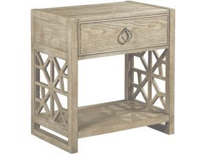 Vista Delray Open Nightstand