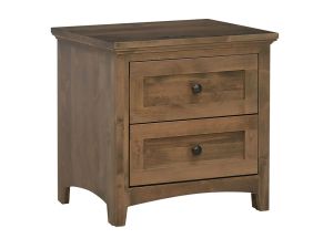 Emmerson Mineral 2 Drawer Wide Nightstand