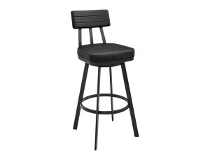 Benjamin Black Counter Height Swivel Stool