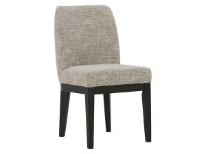 Burkhaus Dark Brown Upholstered Dining Chair