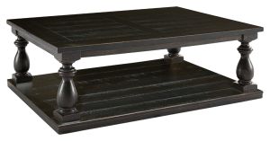 Mallacar Black Rectangular Cocktail Table