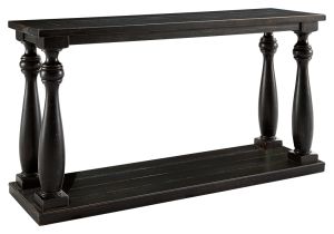 Mallacar Black Sofa Table