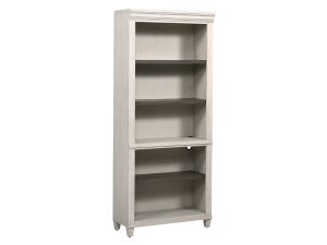 Caraway Aged Ivory Open Bookcase