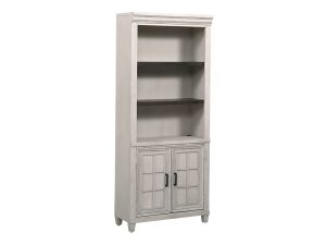 Caraway Aged Ivory Door Bookcase