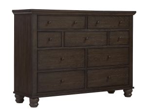 Cambridge Cracked Pepper 9 Drawer Chesser