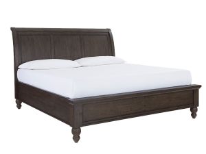 Cambridge Cracked Pepper Sleigh Bed