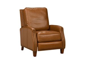 Melrose Shoreham-Ponytail 100% Leather Push Recliner