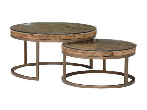 Cambria 2 Piece Nesting Cocktail Table Set 