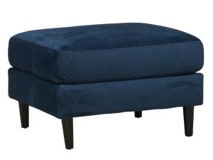 Bea Indigo Accent Ottoman