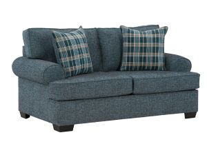 Becker Navy Loveseat