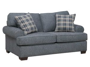 Becker Navy Loveseat