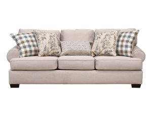 Feather Cream Sleeper Sofa w/Mattress