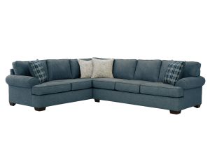 Becker Navy 2 Piece Sectional