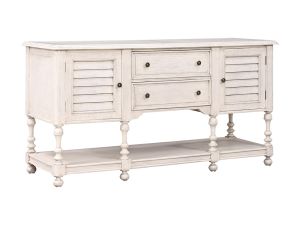 Orleans Off White 2 Door 2 Drawer Sideboard 